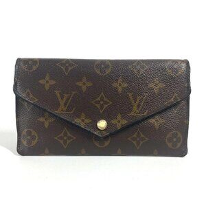 LOUIS VUITTON M62155 Monogram Portefeuille Jeanne Long Wallet Flap Long Wallet